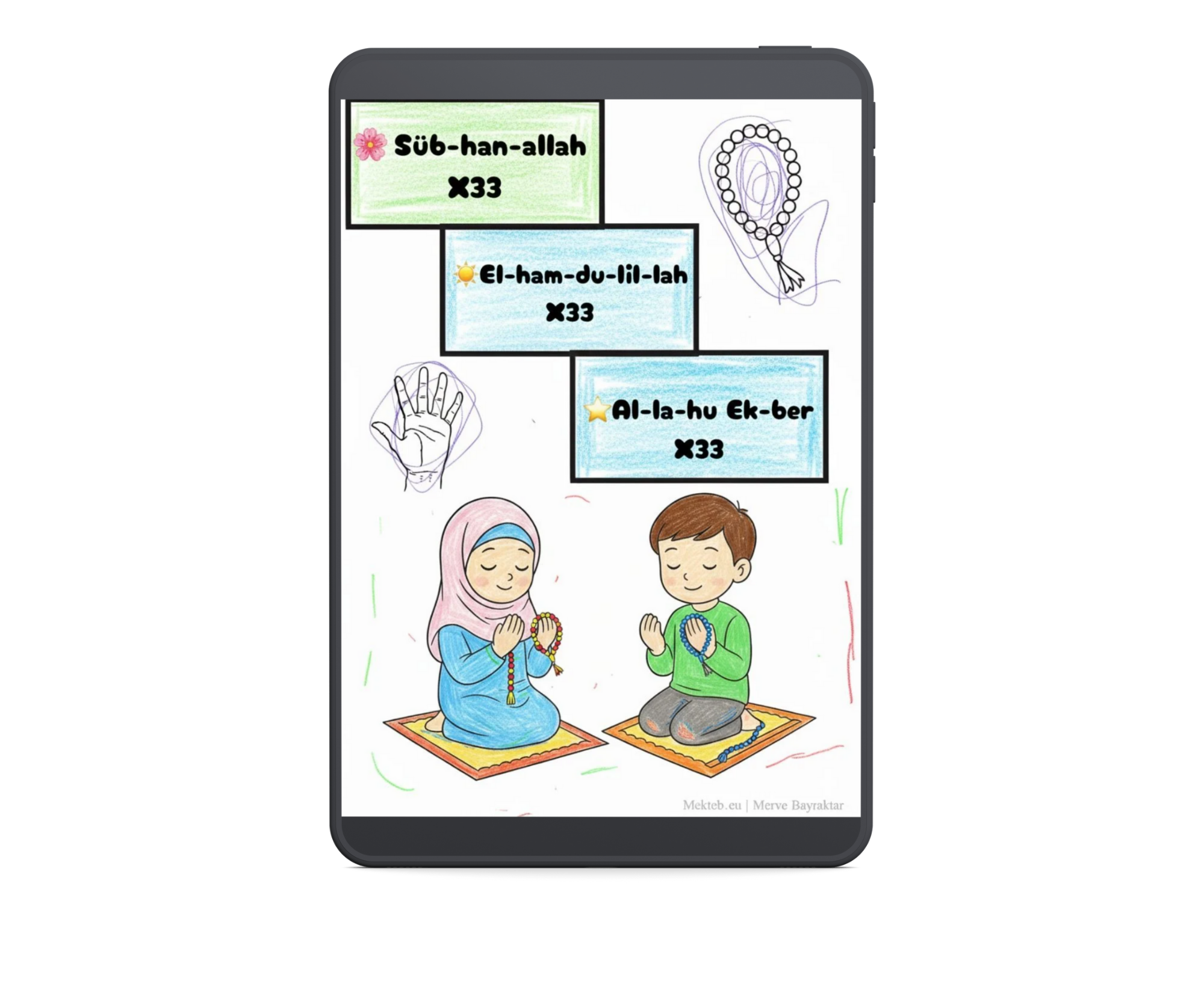 namaz sonrası tesbihat1