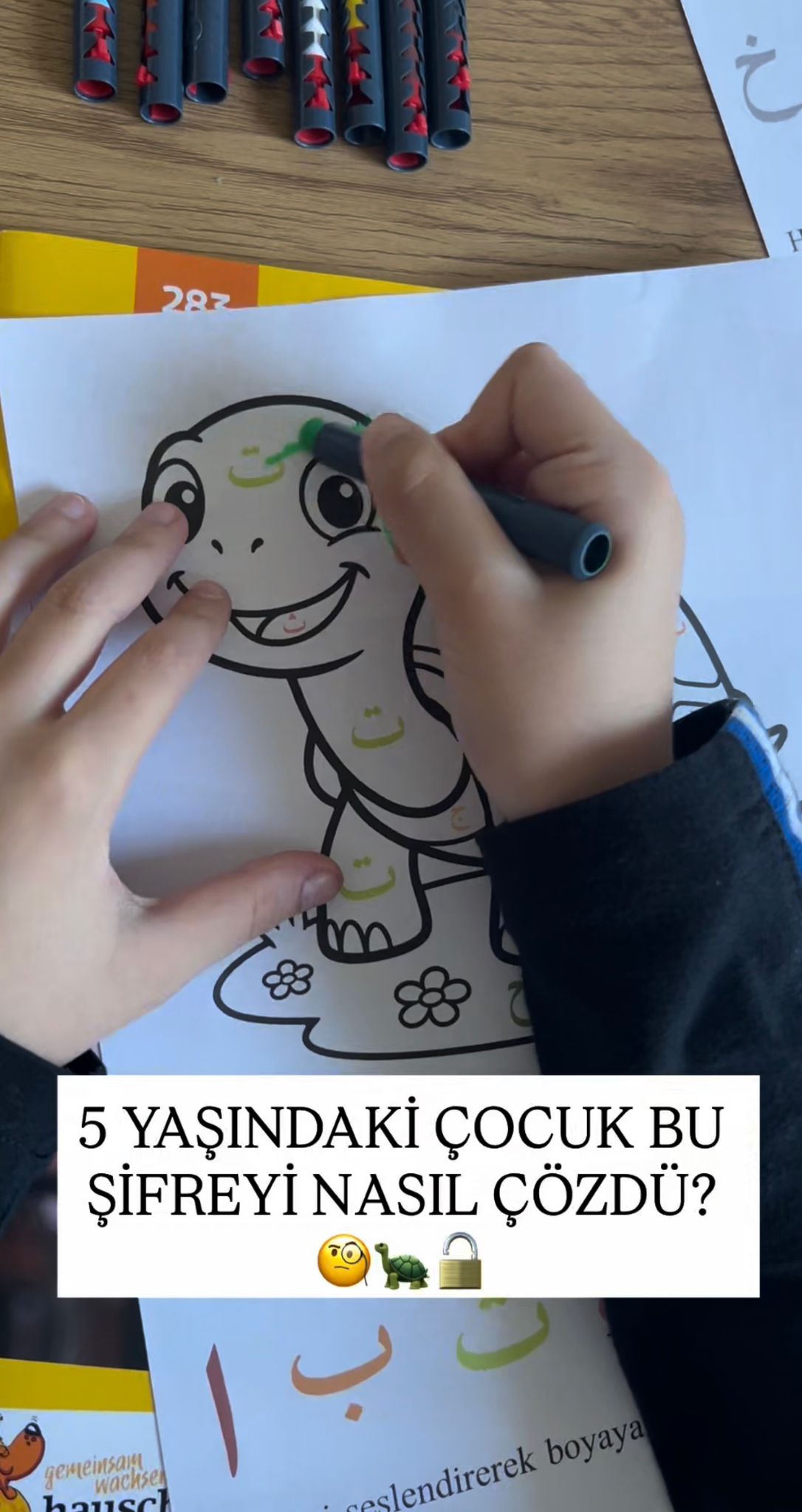elif ba boyama doğa