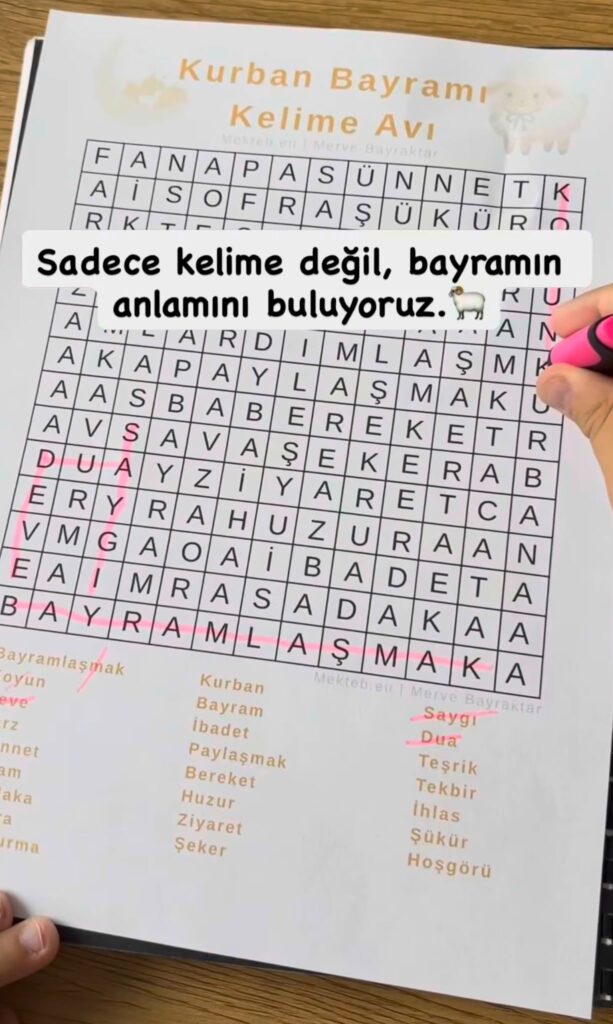 KURBAN BAYRAMI BULMACA f3c70bff 6749 4368 92c6 91599ca6ee2a
