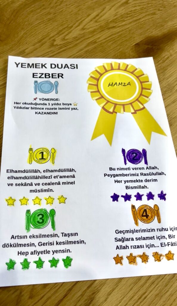 YEMEK DUASI EZBER ÇALIŞMA screenshot